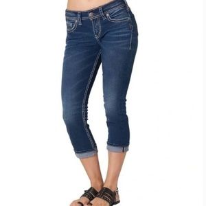 Silver Suki Surplus Capri jeans 26